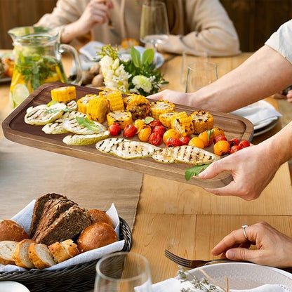 Acacia Wood Long Serving Board