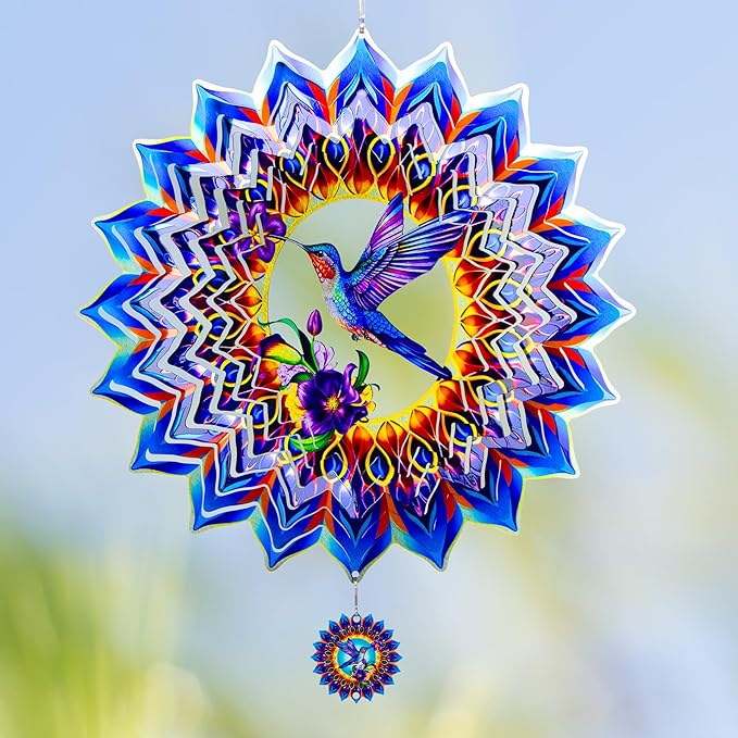 Hummingbird Wind Spinner