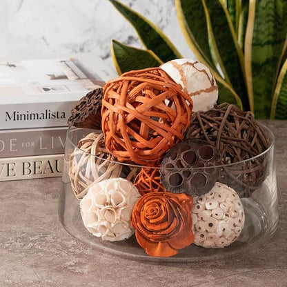 Decorative Vase Filler - Sunset Orange