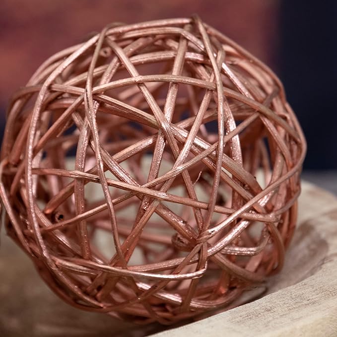 Decorative Vase Filler/Orbs - Rustic Copper