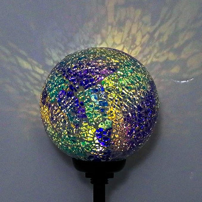 VCUTEKA Solar LED Mosaic Lights - 2 Pack