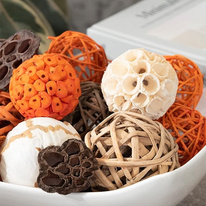 Decorative Vase Filler - Sunset Orange