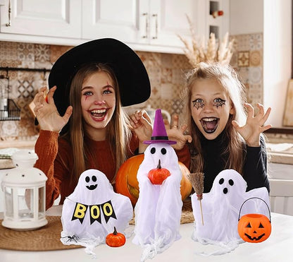Set of 3 Cute Spooky DIY Ghosts Crafts
