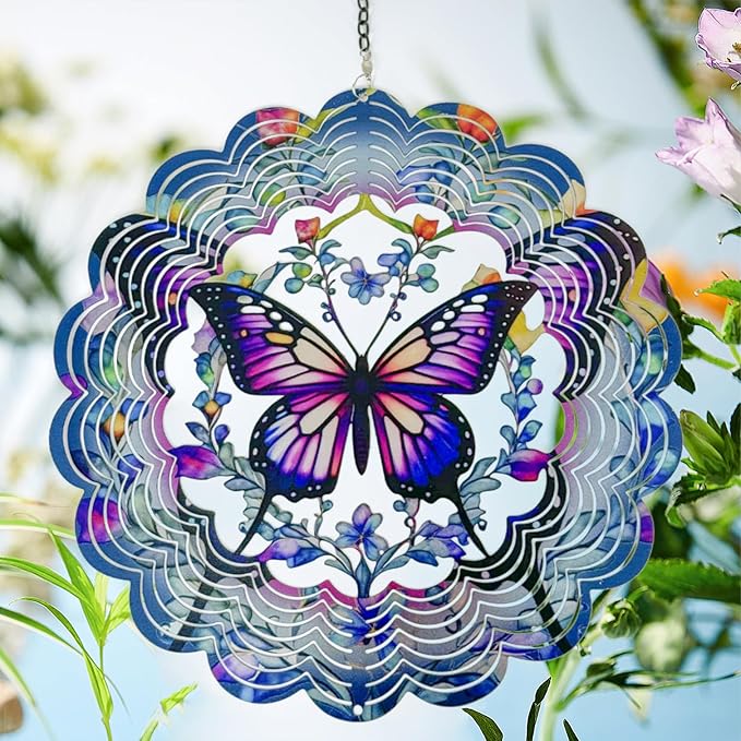 Butterfly Wind Spinner