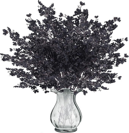 Black Babys Breath Artificial Stems - 15 Piece