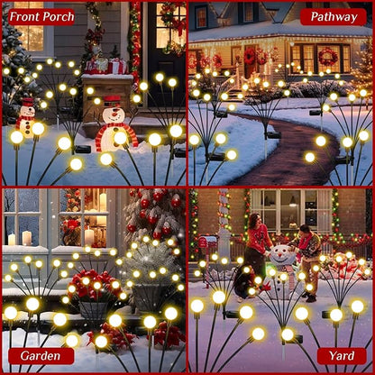 Solar Garden Lights - 4 Pack Firefly