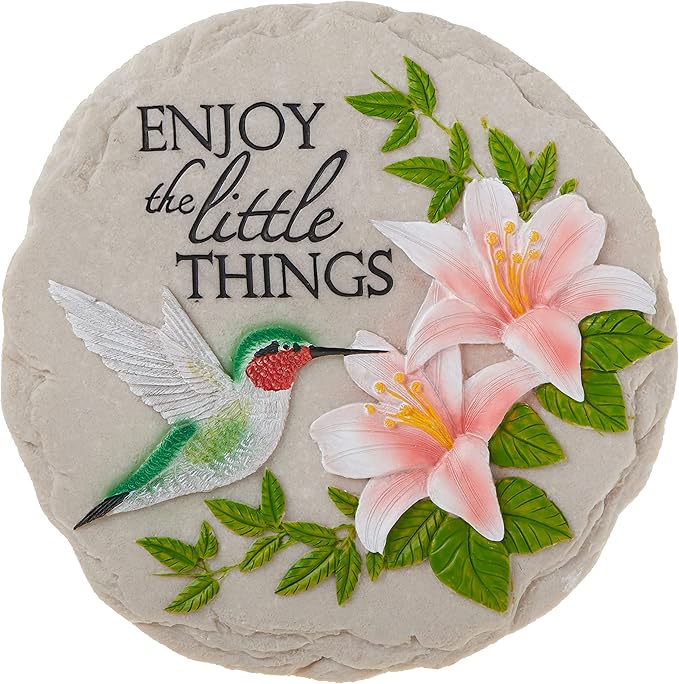 Hummingbird Garden Stepping Stone