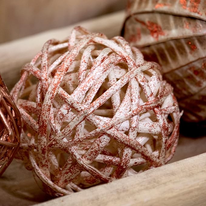 Decorative Vase Filler/Orbs - Rustic Copper
