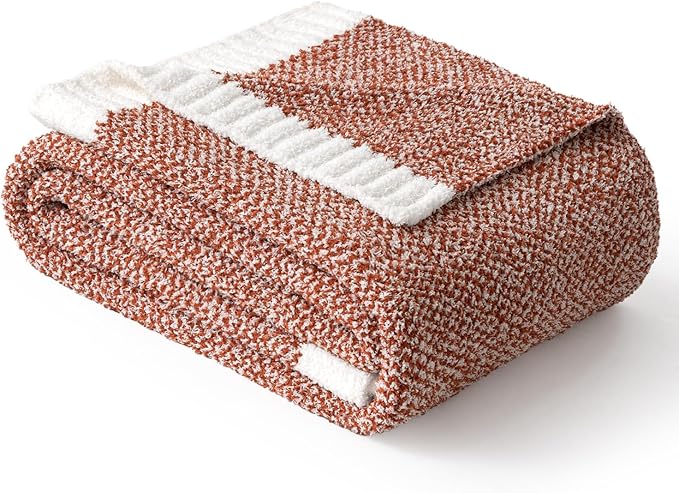 Fall Rust Super Soft Throw Blanket - 60 x 80 inch