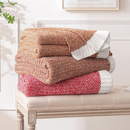 Fall Rust Super Soft Throw Blanket - 60 x 80 inch