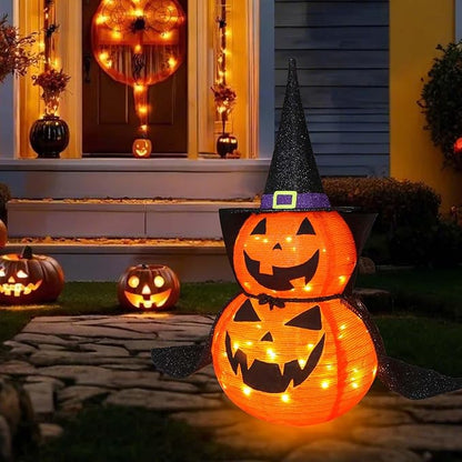 3FT LED Pop-Up Jack-O-Lantern Indoor\Outdoor Halloween Decor