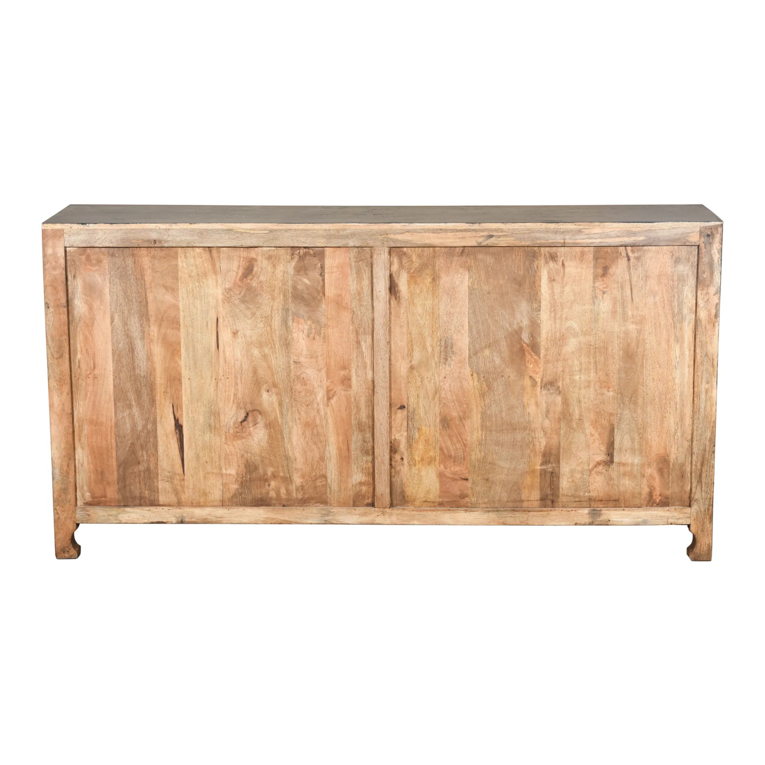 Hawk Black Handcarved 4 Door Buffet Sideboard