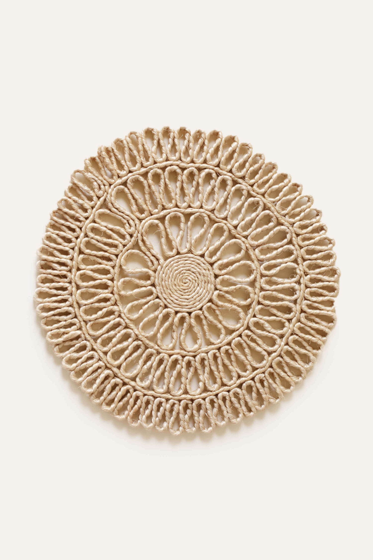 Lattice Placemat - White Sisal