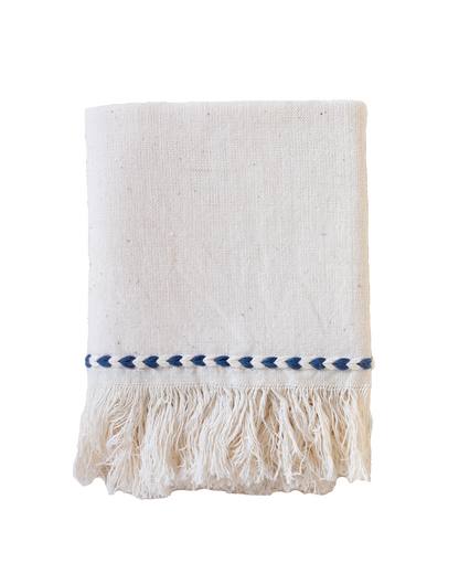 Chambray Braid Detail Napkin | Set of 2