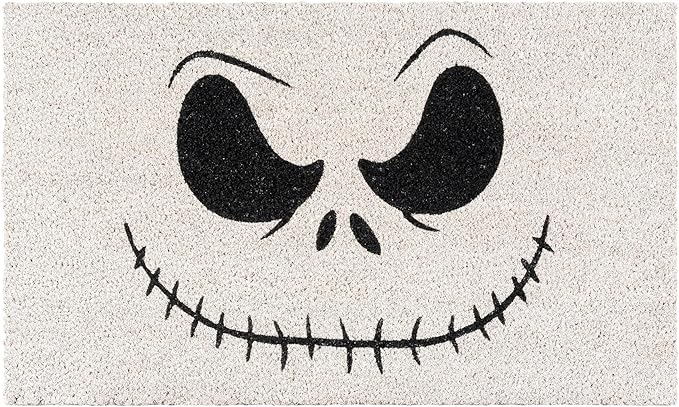 2-pc Nightmare Before Christmas Doormats - Home/Jack Skellington