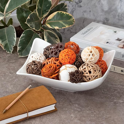 Decorative Vase Filler - Sunset Orange