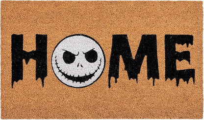 2-pc Nightmare Before Christmas Doormats - Home/Jack Skellington
