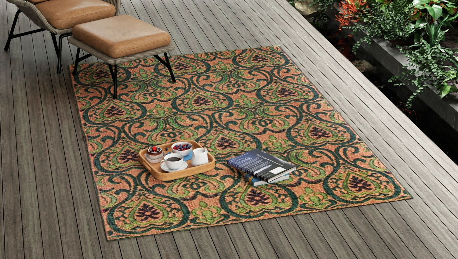 Oasis Green Outdoor Mat