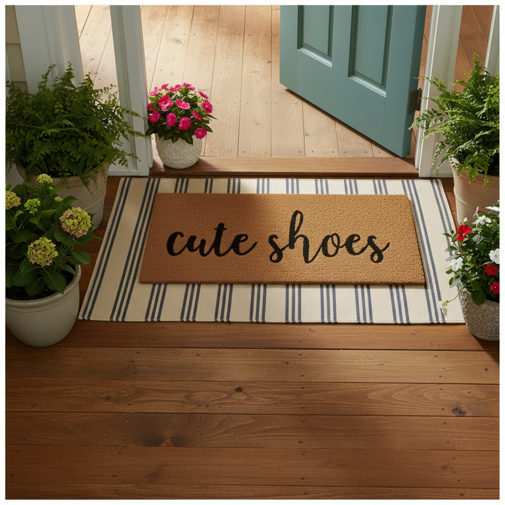 Warm Welcome Coir Door Mats - 4 Styles