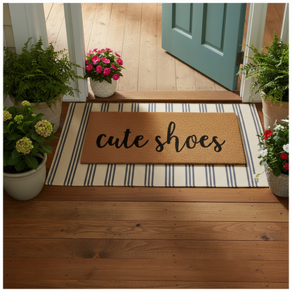 Warm Welcome Coir Door Mats - 4 Styles