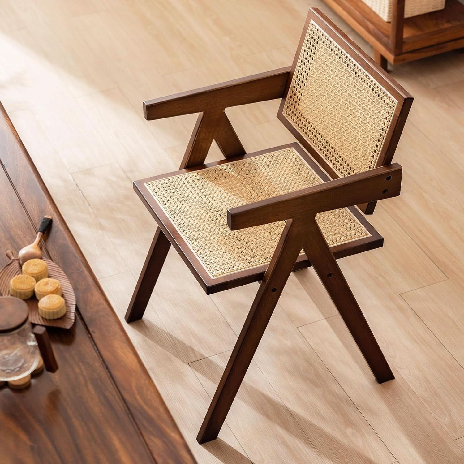 Set of 2 Indoor/Outdoor Rattan Armchairs