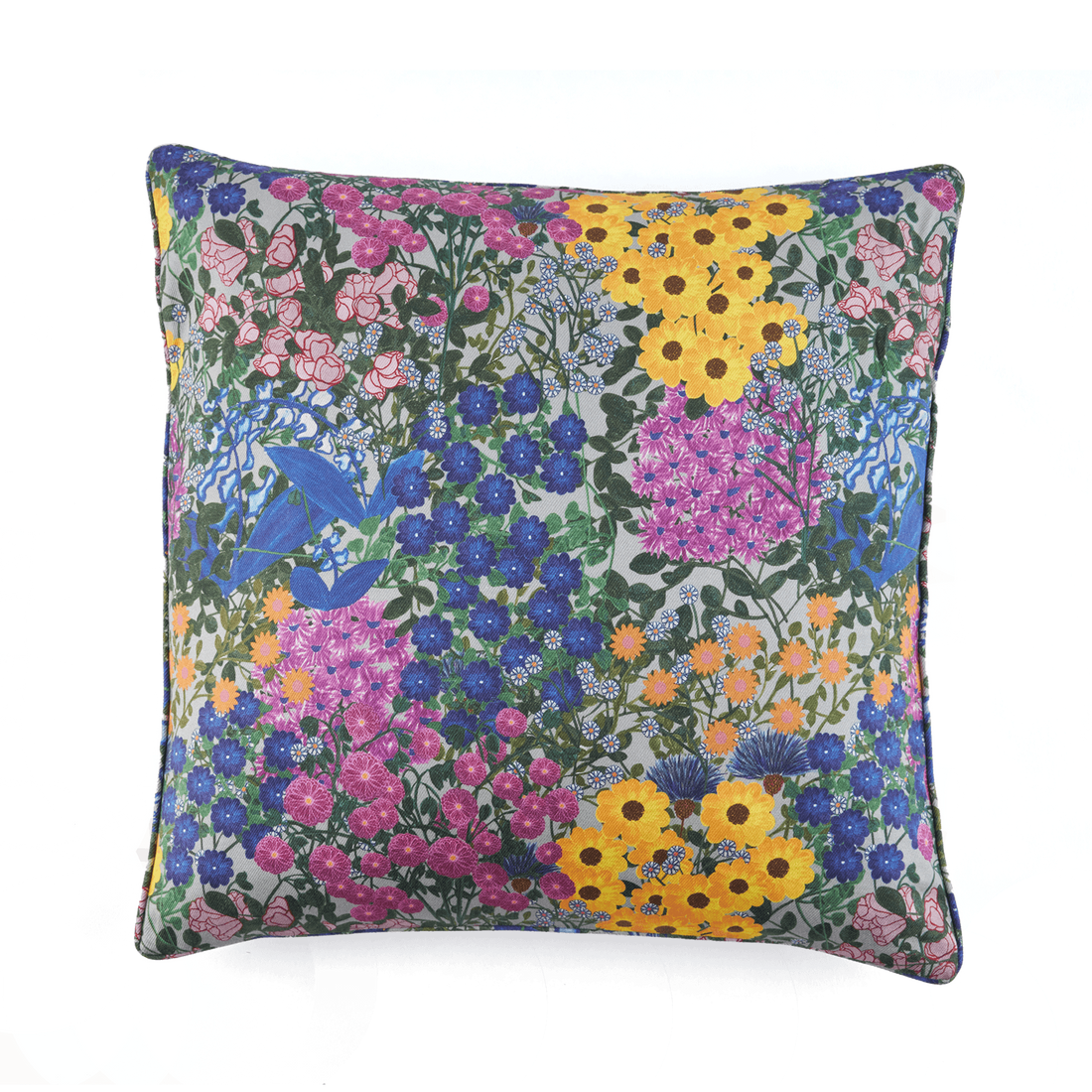 Square Pillow Cover Pré Fleuri