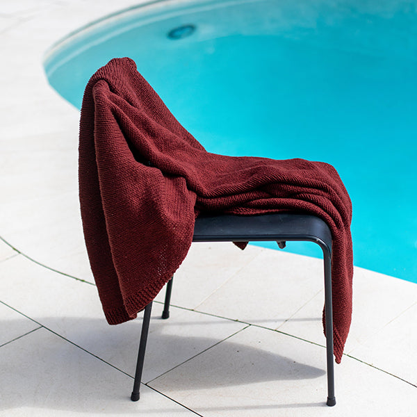 Zrestha Organic Cotton Knit Throw Blanket