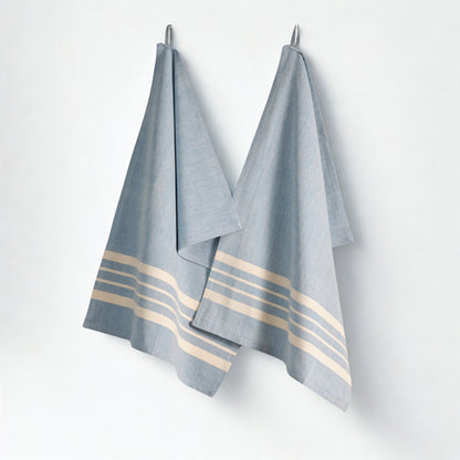 Handwoven Horozon Kitchen Towels - Set of 2
