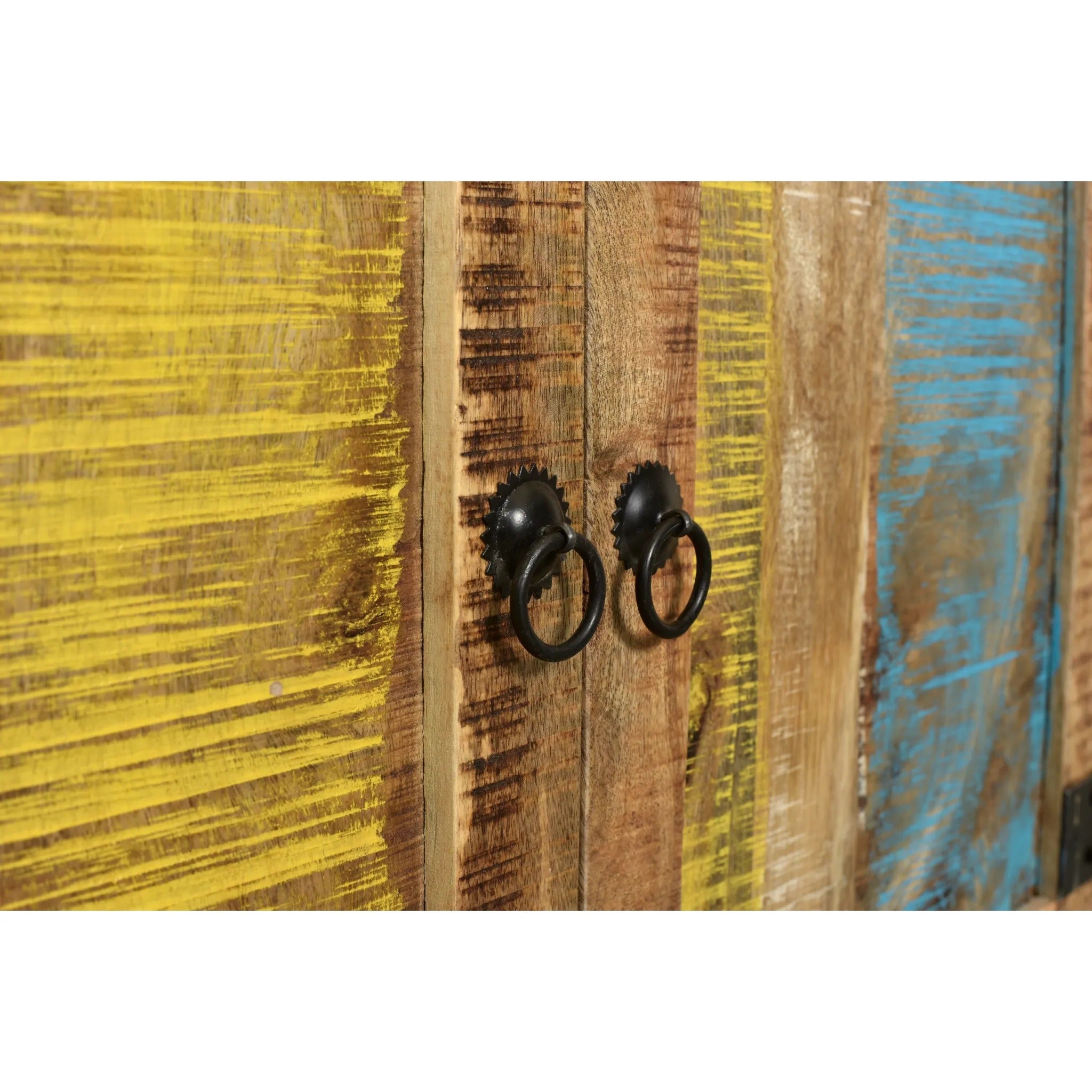 Suman Solid Mango Wood 2 Door Sideboard