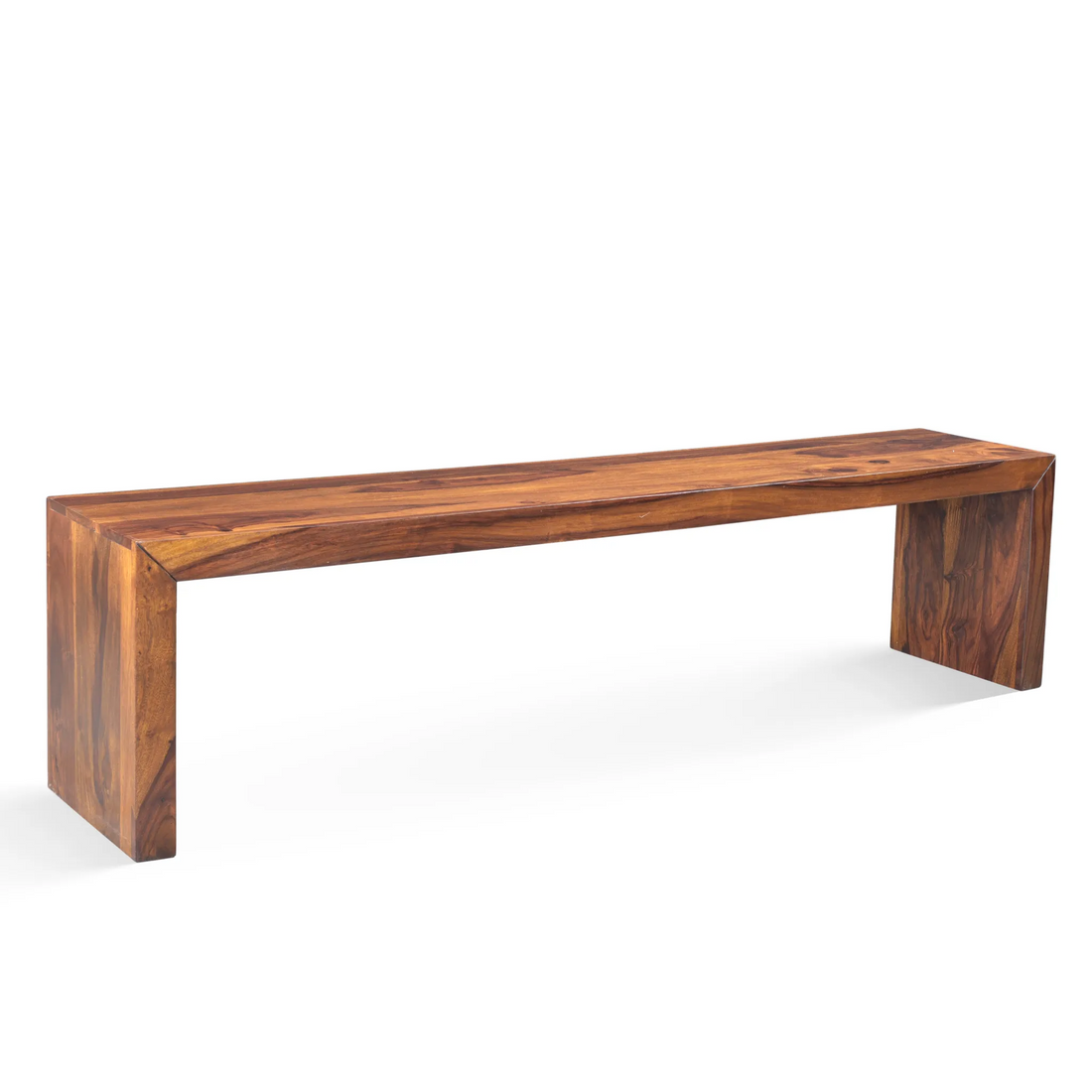 Timbergirl Solid Sheesham Wood Bench - 71"