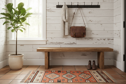 Solid Sheesham Wood Bench