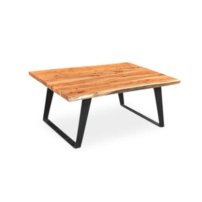 Timbergirl Solid Wood Live Edge Coffee Table