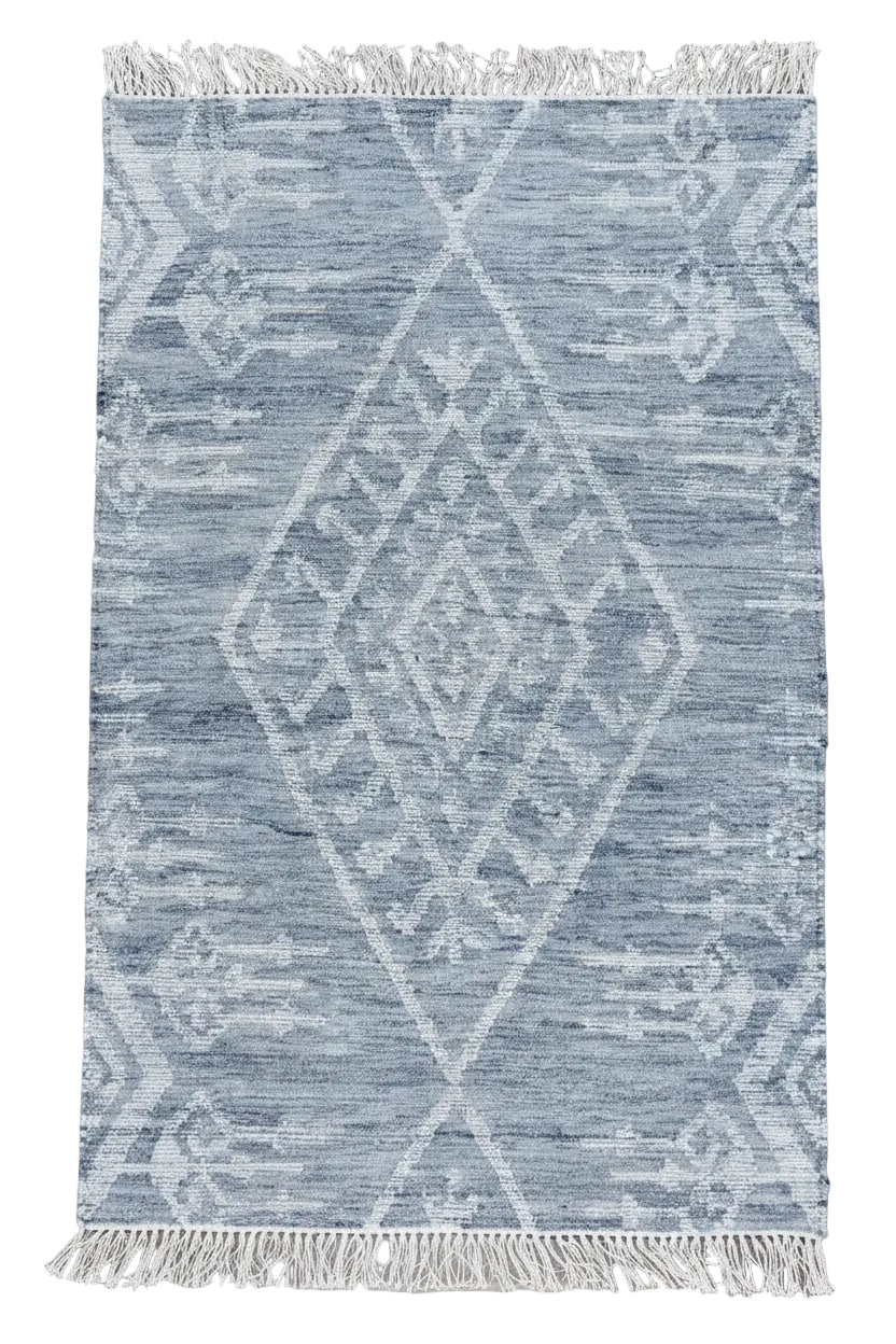 Timbergirl Kilim Kite Grey Wool Handmade Rug