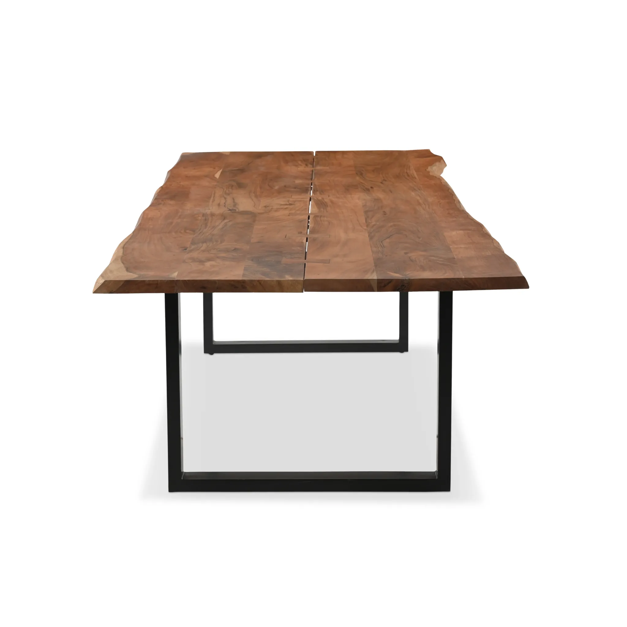 Athea Butterfly Dark live Edge Dining Table - 120"