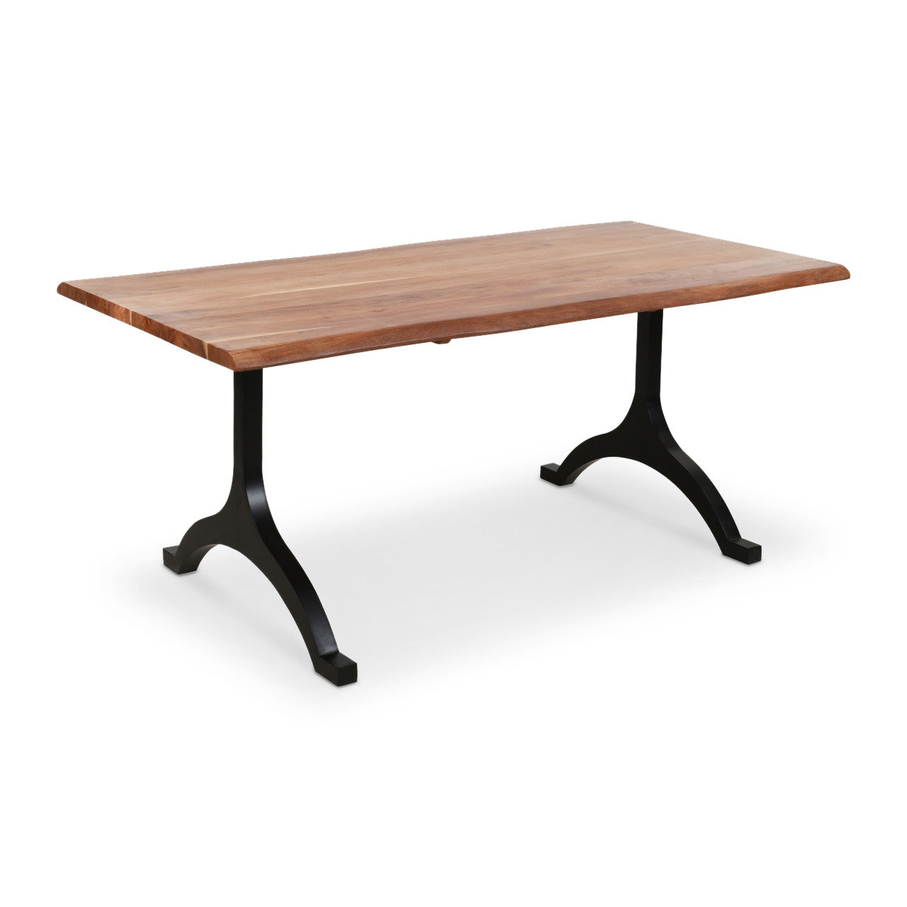 Timbergirl Phoebe Live Edge Acacia Wood Dining Table 84"