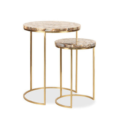 Coucal Agate Nesting Tables