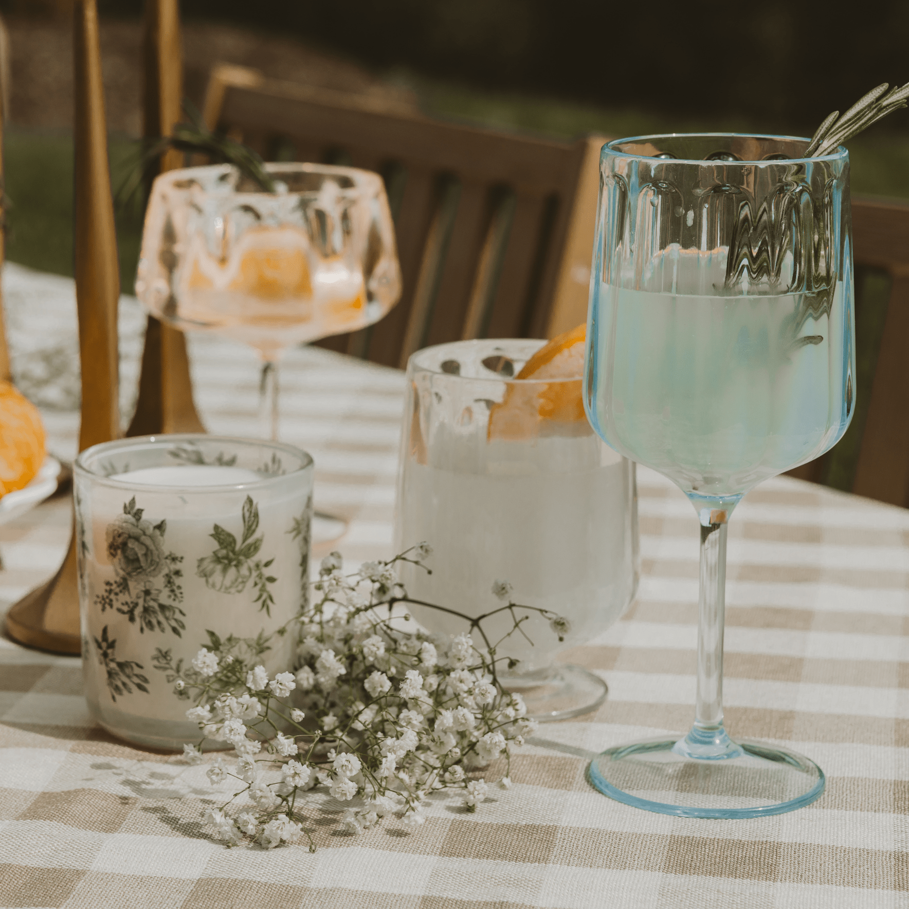Outdoor Plastic Drinkware - Goblet 16 oz