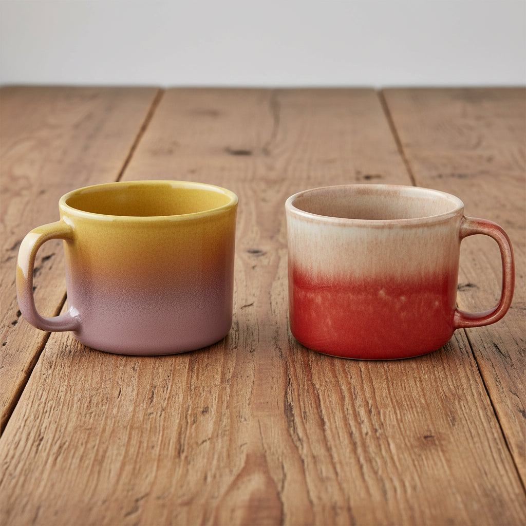 Reactive Glaze Ceramic Coffee Mug