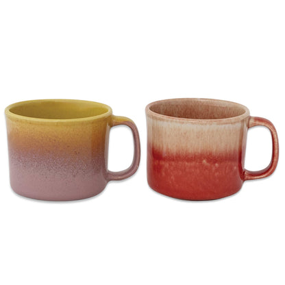 Reactive Glaze Ceramic Coffee Mug