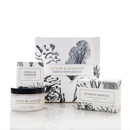 Ocean &amp; Oakmoss - Complete Fragrance Gift Set