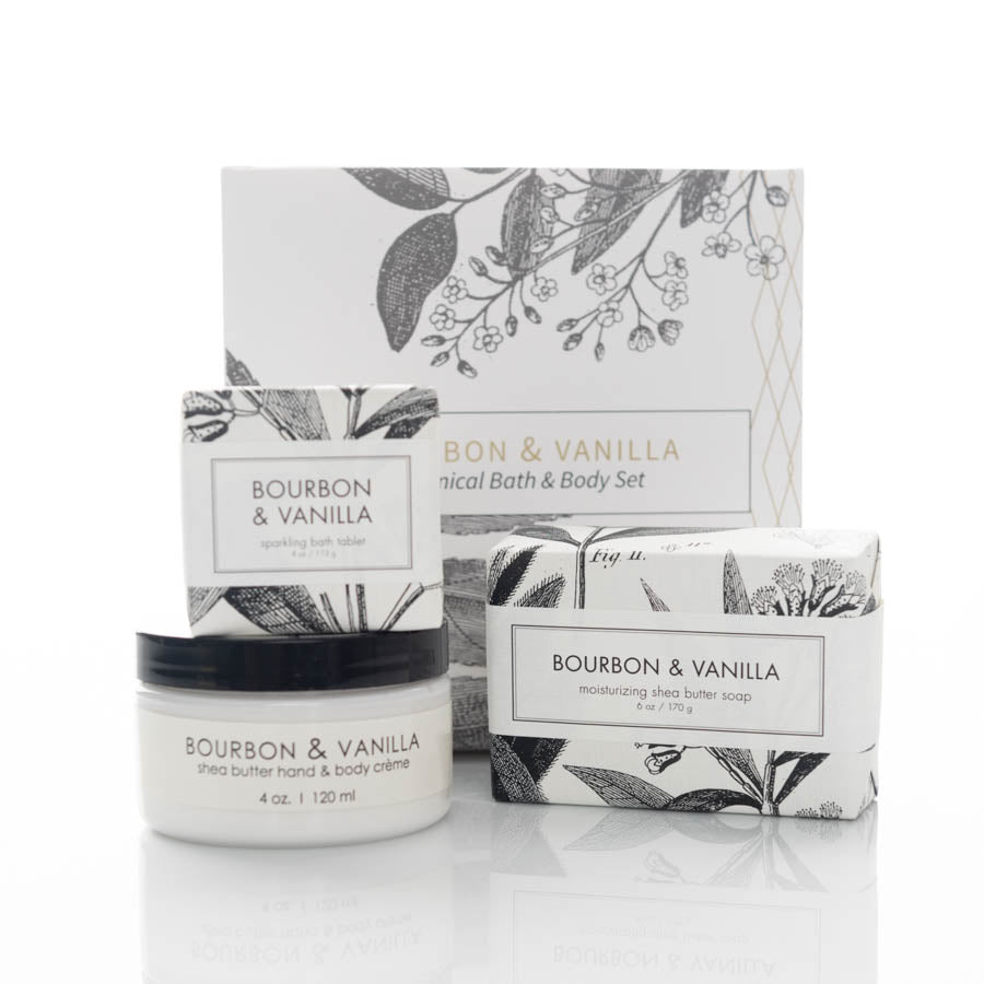 Bourbon &amp; Vanilla - Complete Fragrance Gift Set