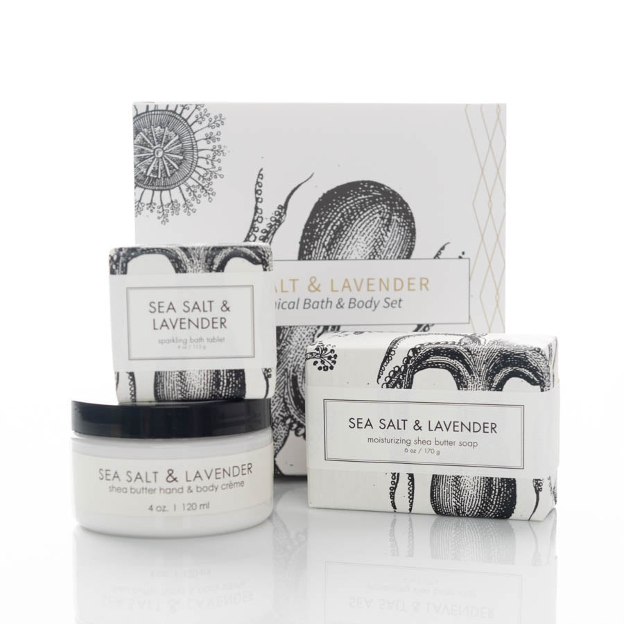 Sea Salt &amp; Lavender - Complete Fragrance Gift Set