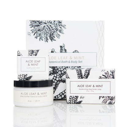 Aloe Leaf &amp; Mint - Complete Fragrance Gift Set