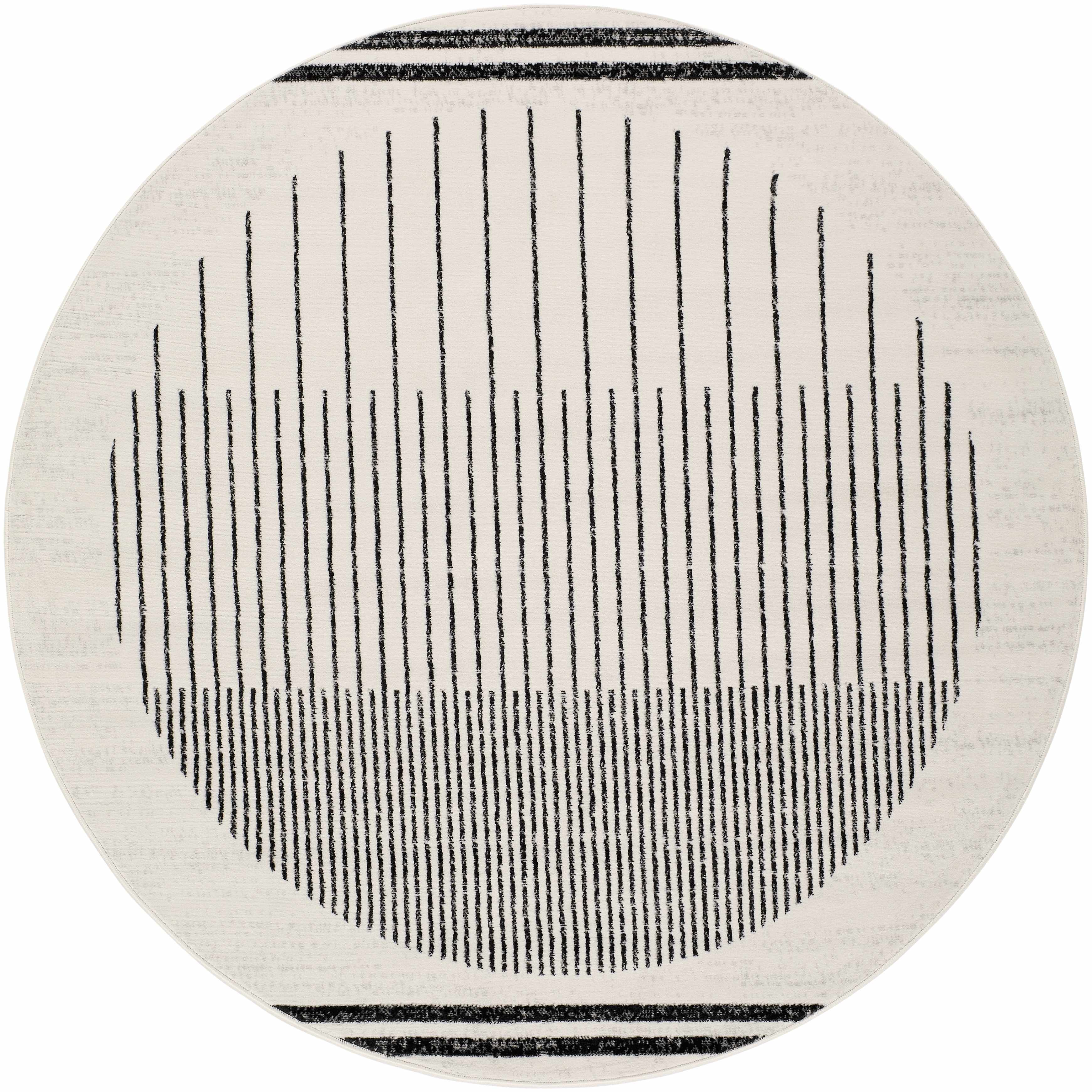 Angus Black&amp;White Geometric Area Rug