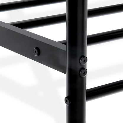 Anniston Queen Canopy Bed Frame - Black