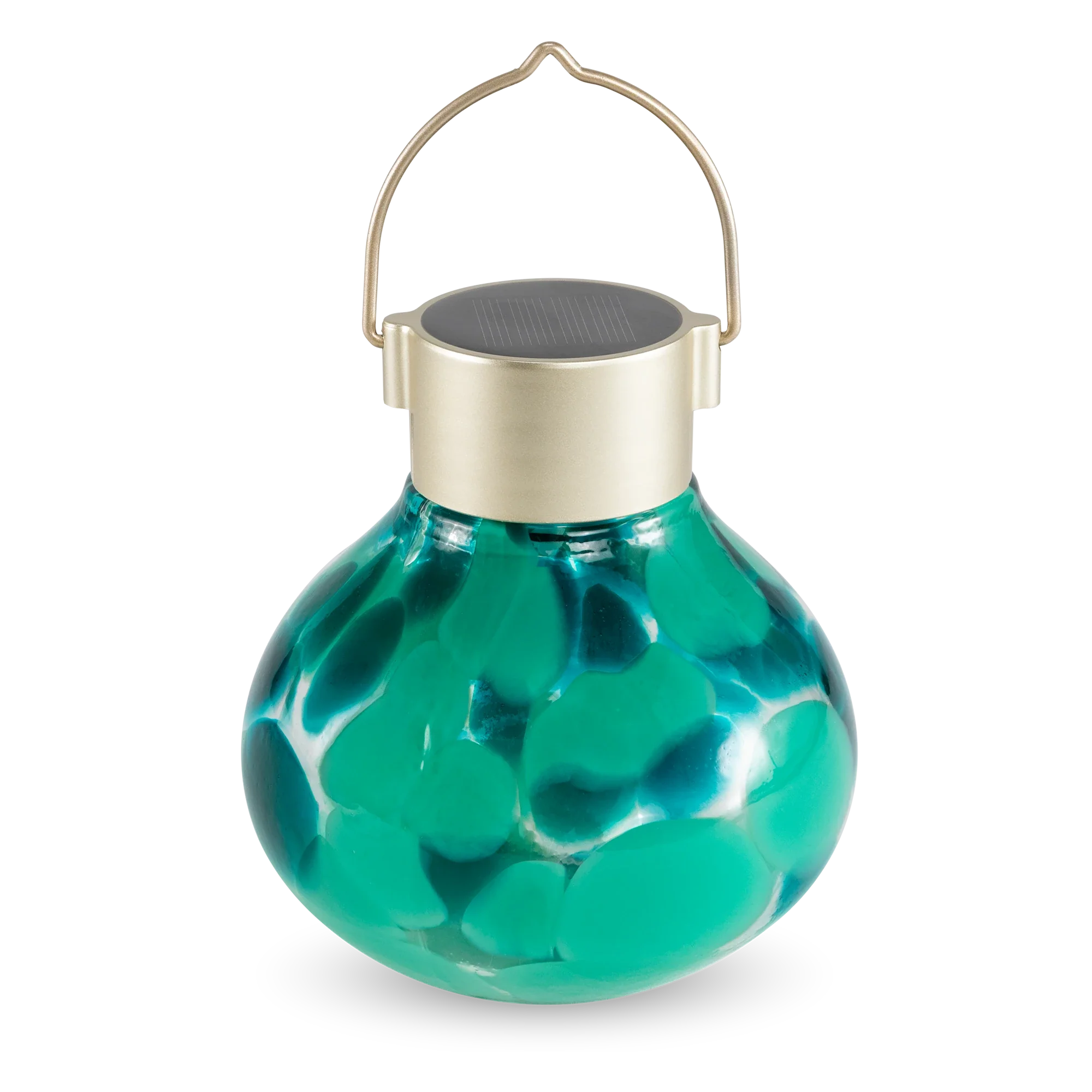 Tea Solar Lanterns 5" Handblown Glass