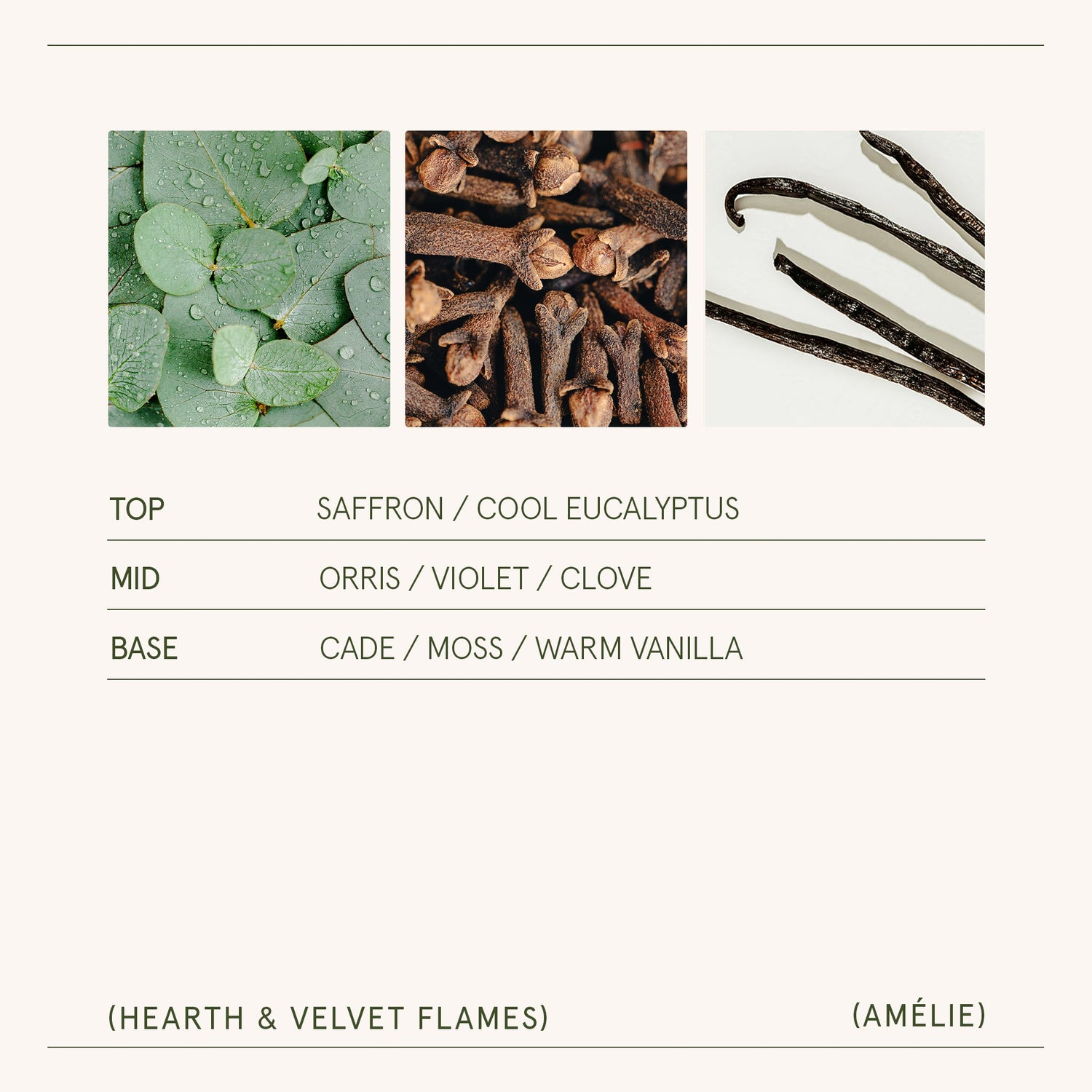 Amélie – Hearth &amp; Velvet Flames 11oz Candle