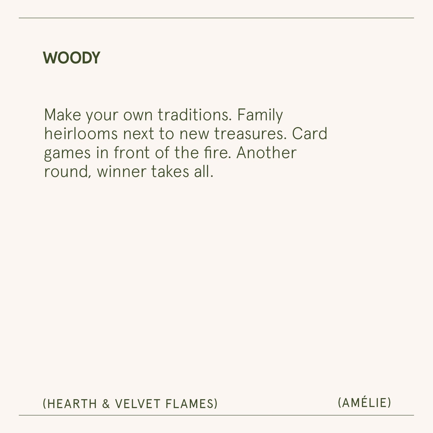 Amélie – Hearth &amp; Velvet Flames 11oz Candle