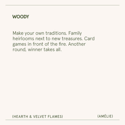 Amélie – Hearth &amp; Velvet Flames 3oz Candle