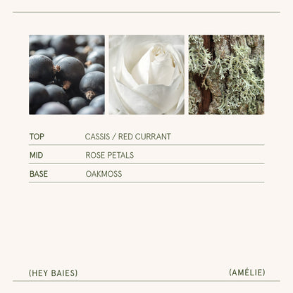 Amélie –  Hey Baies Candle